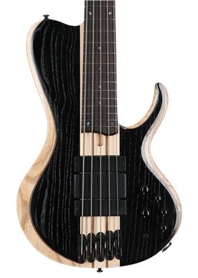 Ibanez BTB865SC Bass Weathered Black Low Gloss Body View